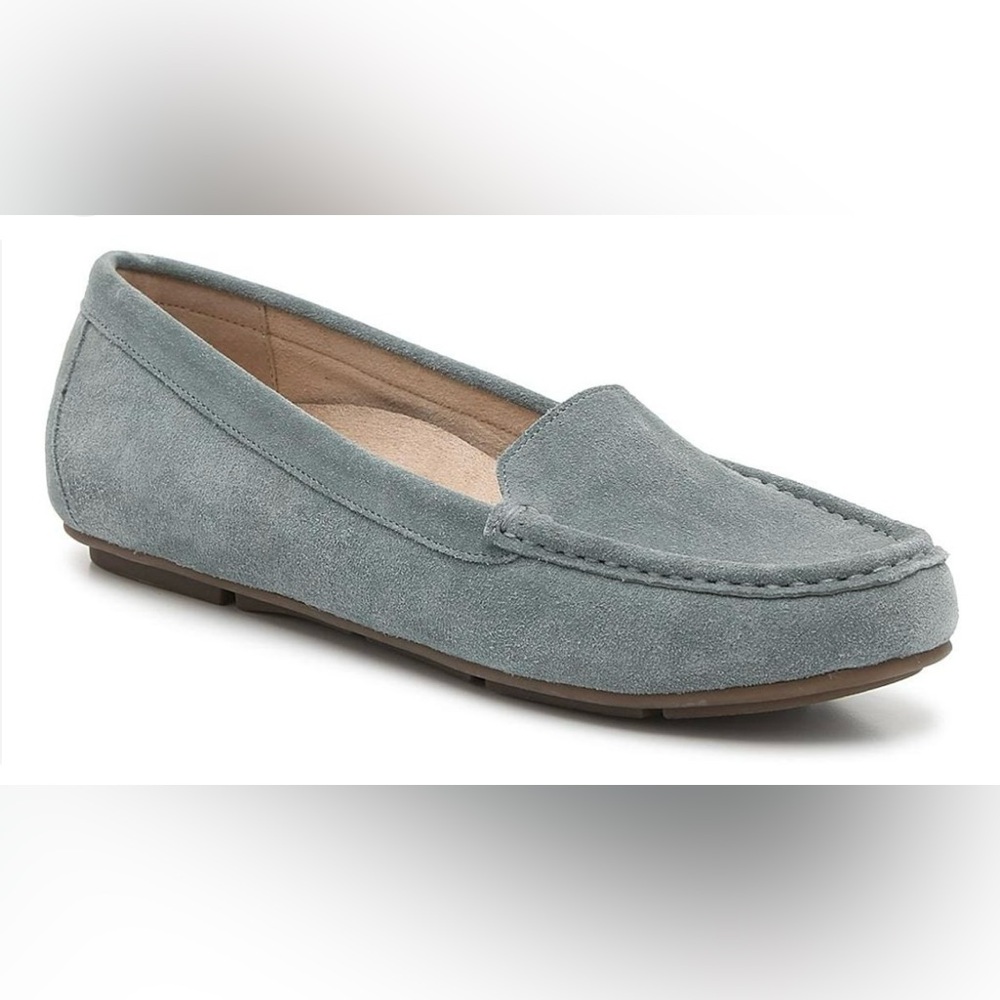 Vionic Women's Suede Loafers - Gray